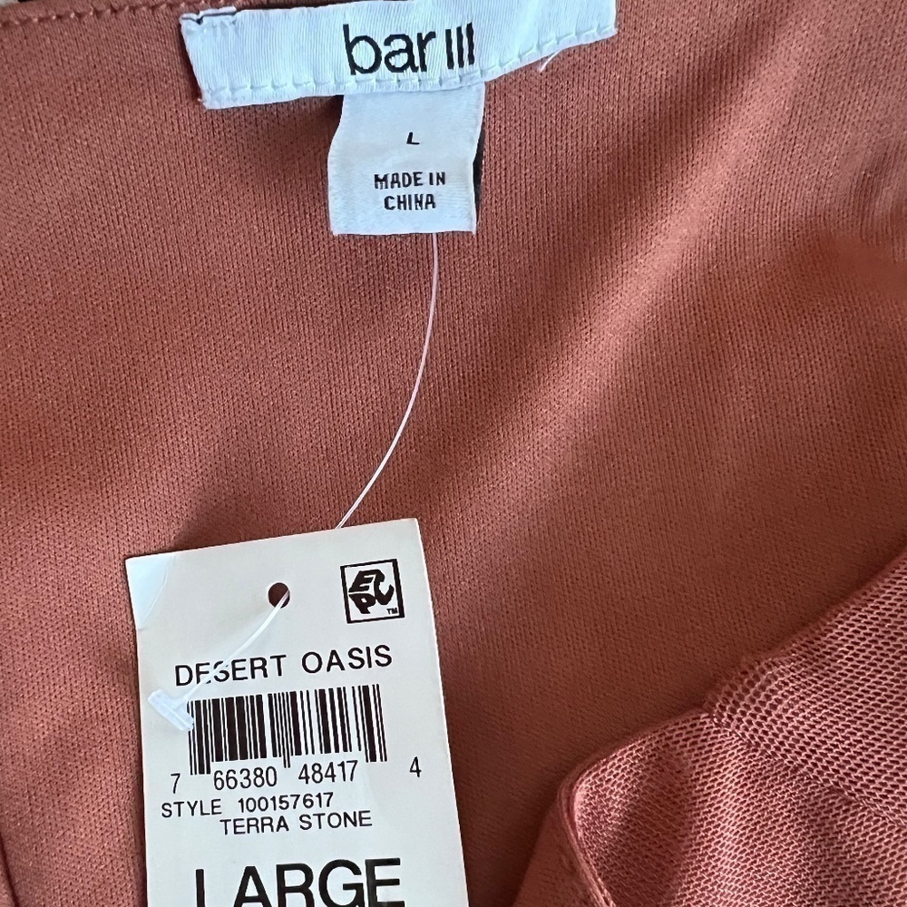 Bar III | Burnt Orange Thong Bodysuit | NWT - Picture 5 of 5
